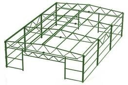Проект каркасного ангара 12х18х4